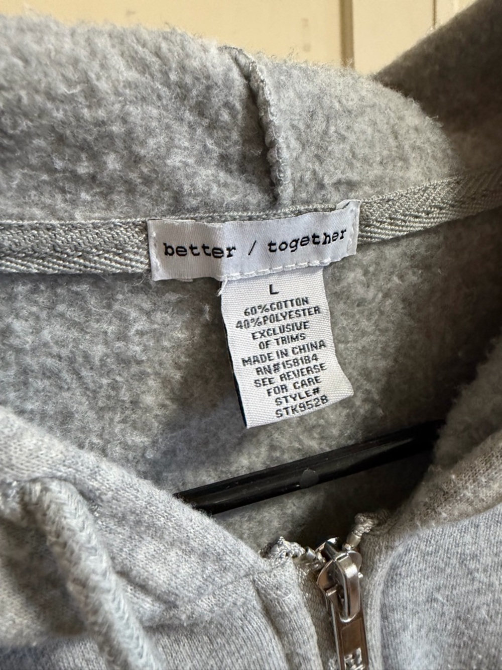 Comfy Gray Women's Zip Hoodie & Jogger Set - Picture 12 of 12